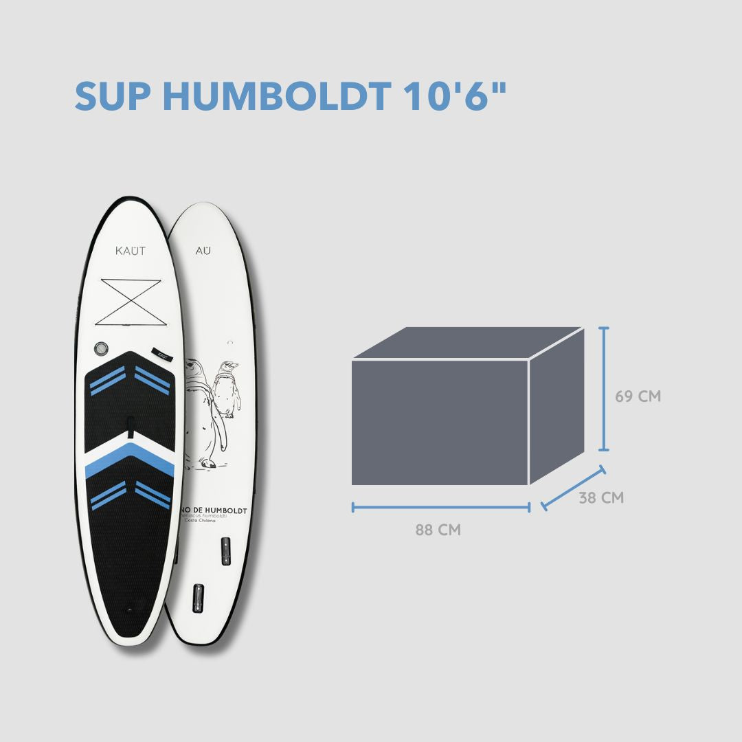 Stand Up Paddle (SUP) Inflable Capa Reforzada - 10'6'' pies / 320 cm + Mochila & Accesorios